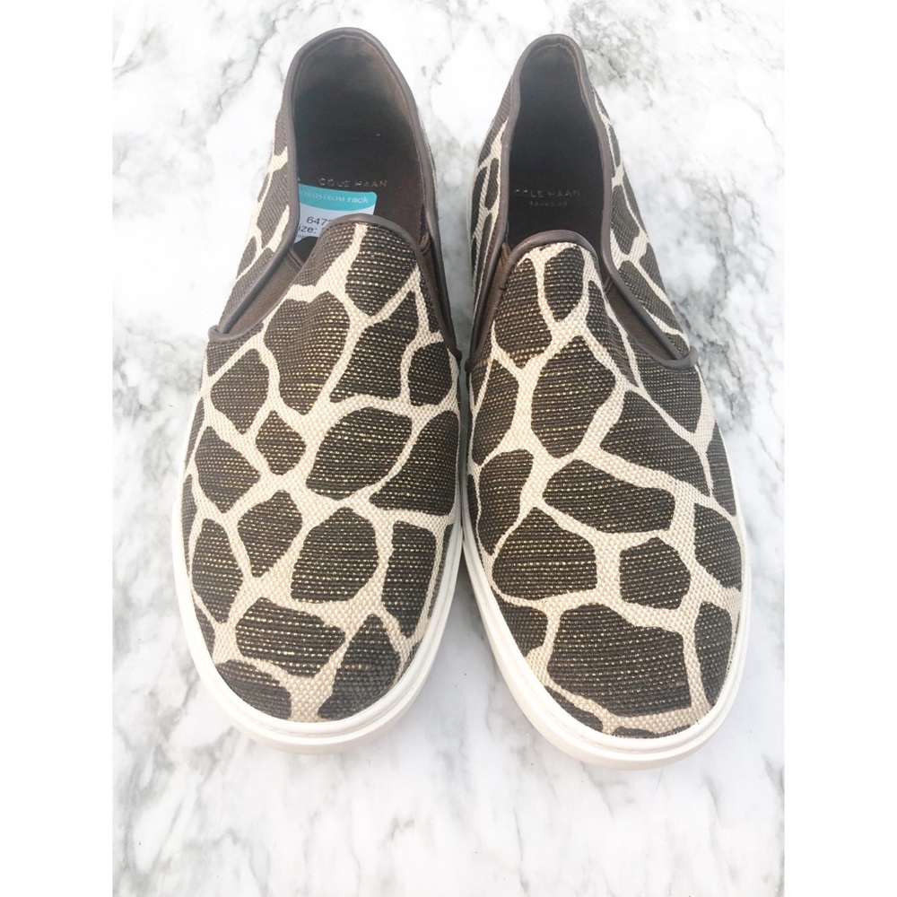Cole Haan NWT Jennica Sneaker Metallic giraffe